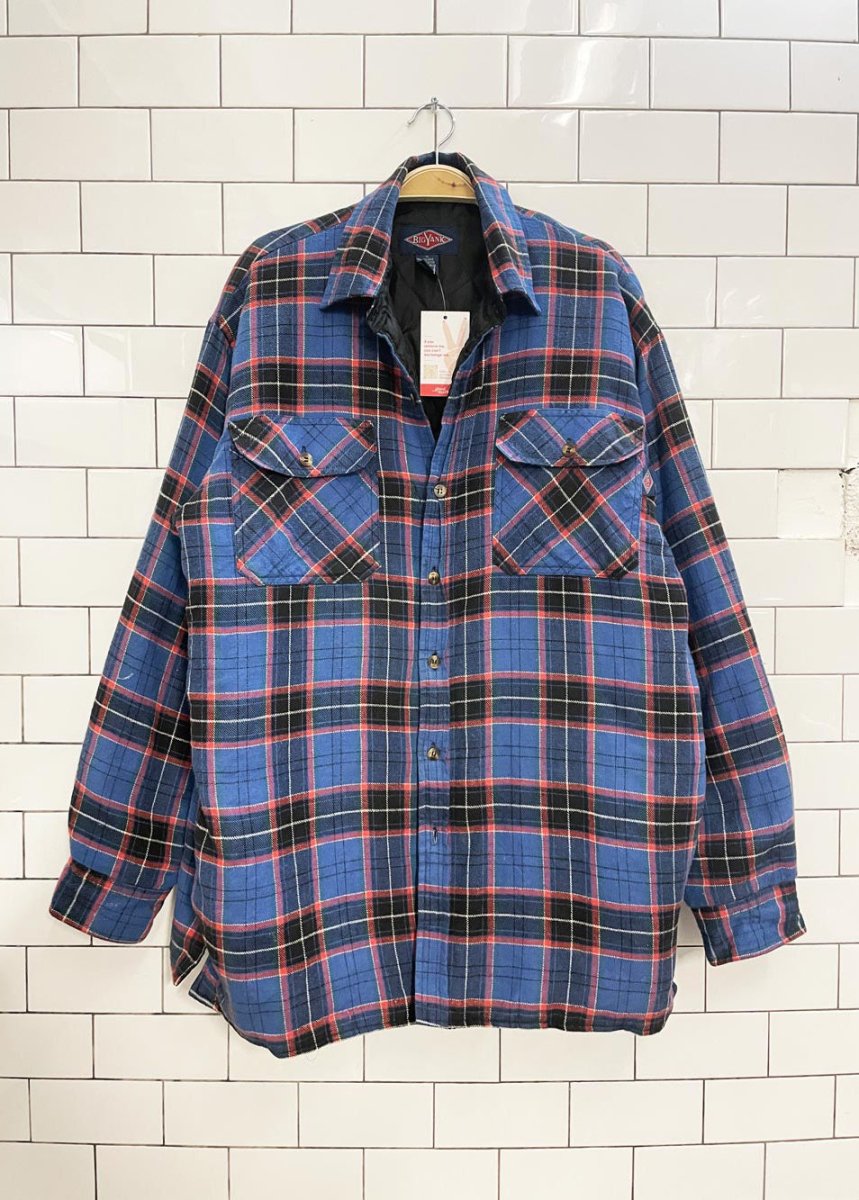 big yank quilted flannel shirt jacket - good market thrift store