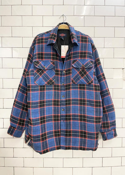 big yank quilted flannel shirt jacket - good market thrift store