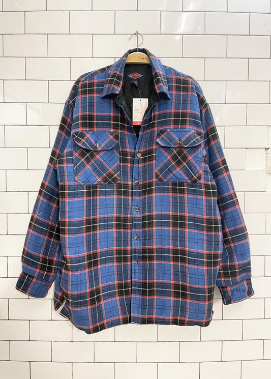 big yank quilted flannel shirt jacket - good market thrift store