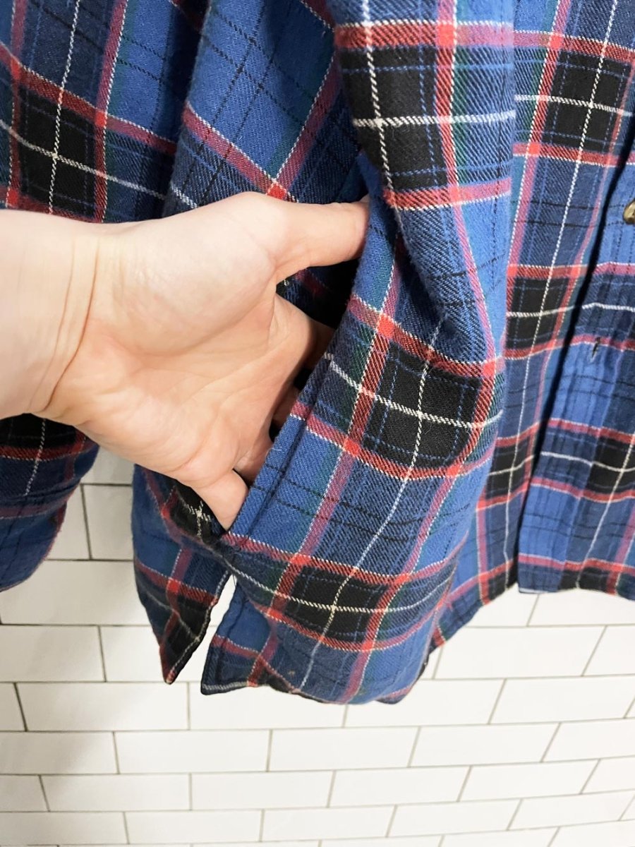 big yank quilted flannel shirt jacket - good market thrift store