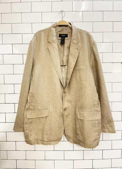 alfani 100% linen summer blazer - good market thrift store