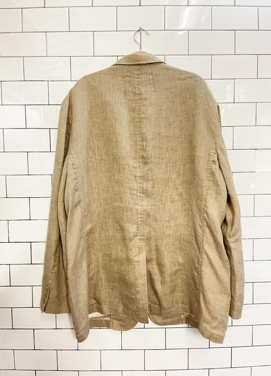 alfani 100% linen summer blazer - good market thrift store