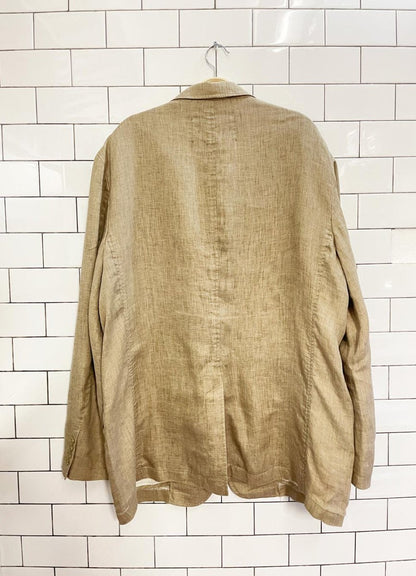 alfani 100% linen summer blazer - good market thrift store