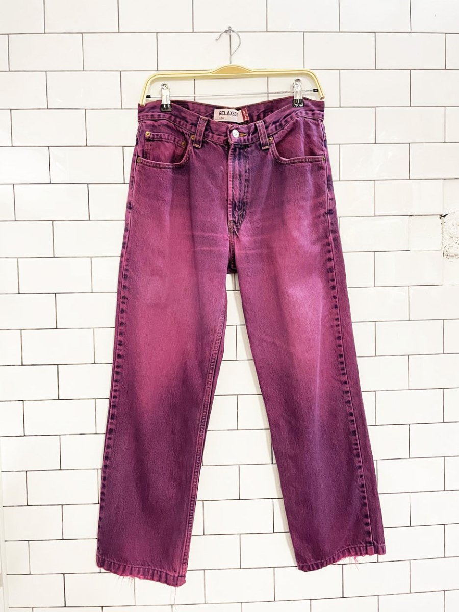 vintage 00s levi's 550 relaxed fit loose jeans - good market thrift store