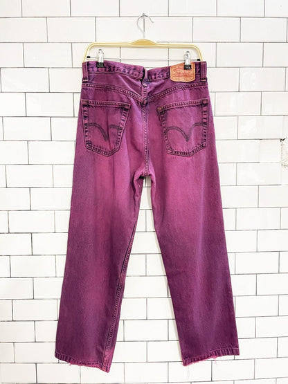 vintage 00s levi's 550 relaxed fit loose jeans - good market thrift store