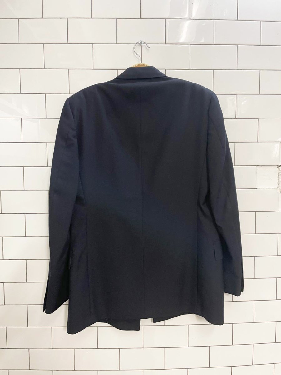 vintage ports pure wool double breasted blazer - good market thrift store