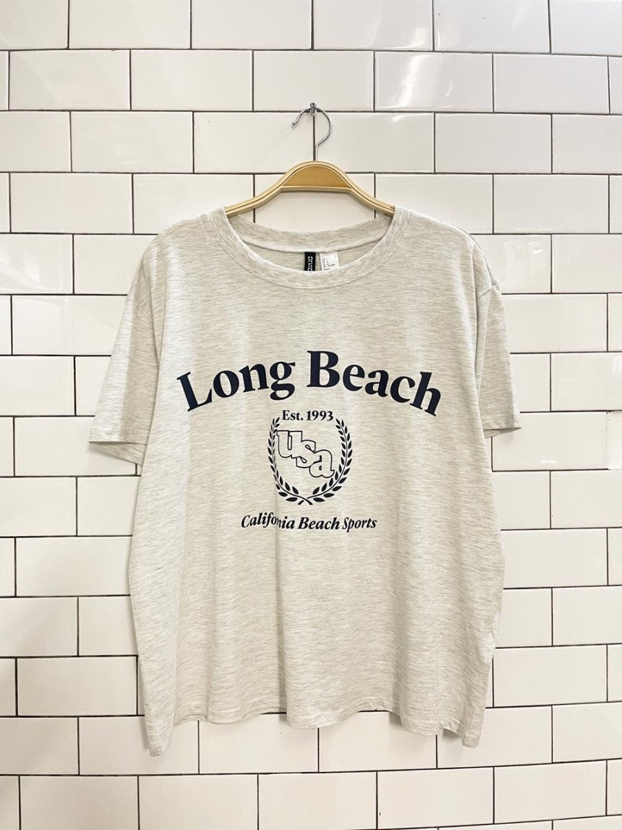 nwt h&m long beach cali graphic tee - good market thrift store
