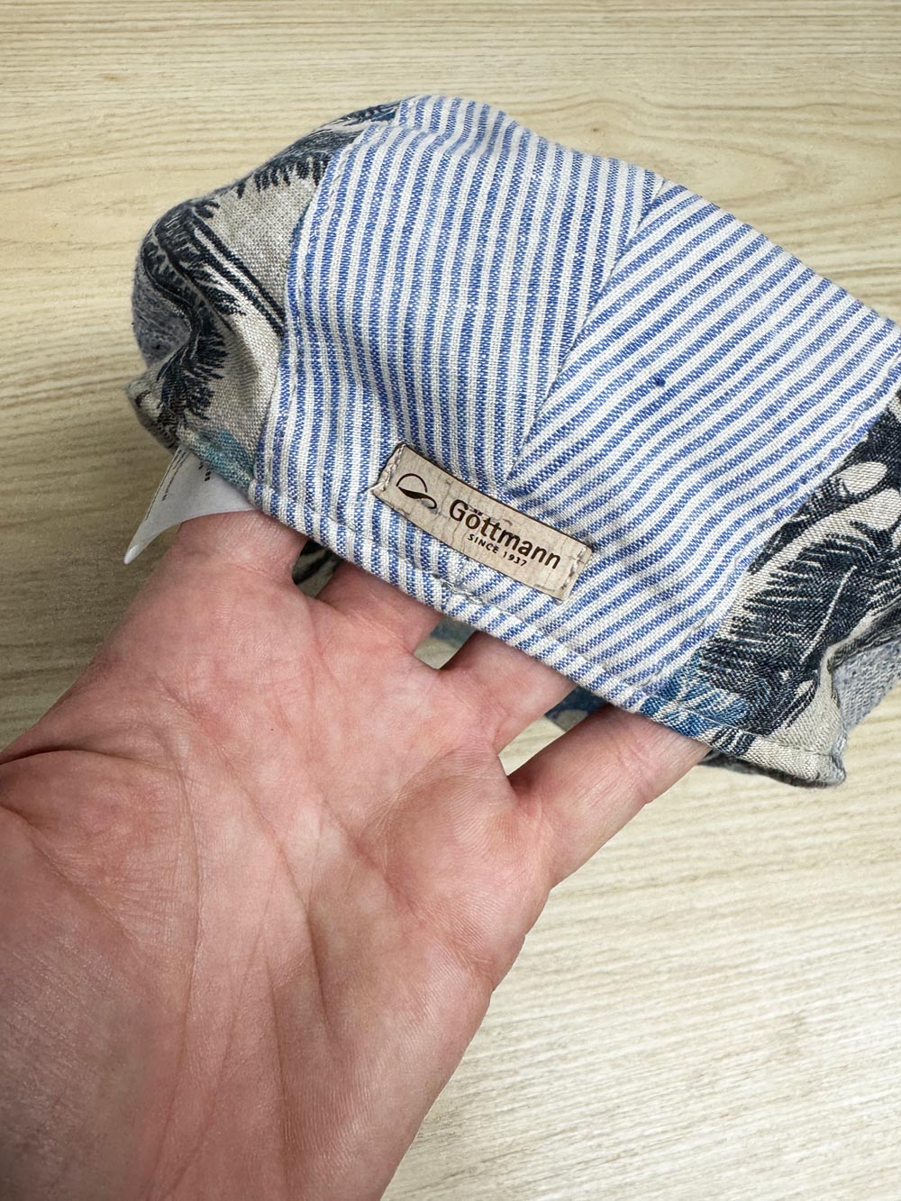 gottmann baxter patchwork flat cap