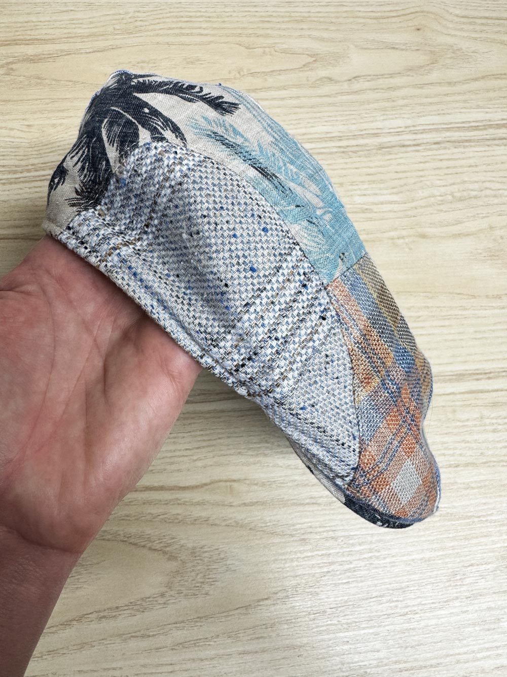 gottmann baxter patchwork flat cap
