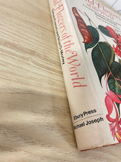 vintage 70s wildflowers of the world illustrated coffee table book - good market thrift store