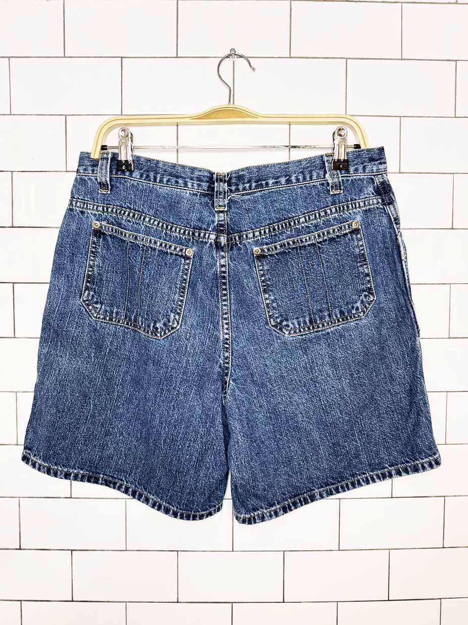 vintage 00s faded glory denim shorts