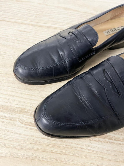 vintage ann taylor leather penny loafer | made in brazil - good market thrift store