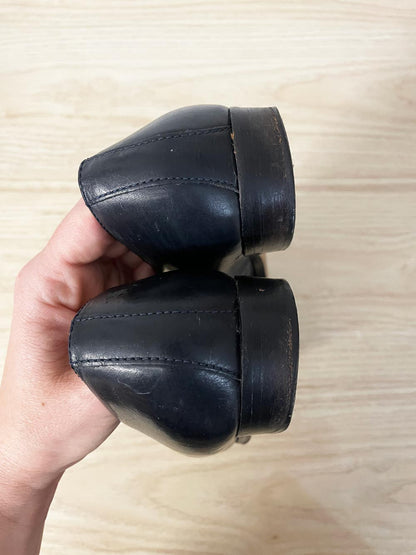 vintage ann taylor leather penny loafer | made in brazil - good market thrift store