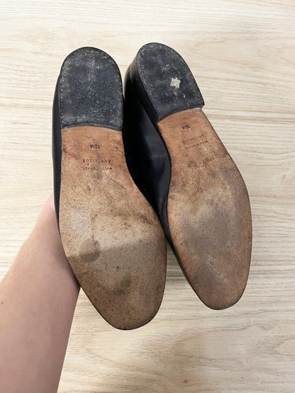 vintage ann taylor leather penny loafer | made in brazil - good market thrift store