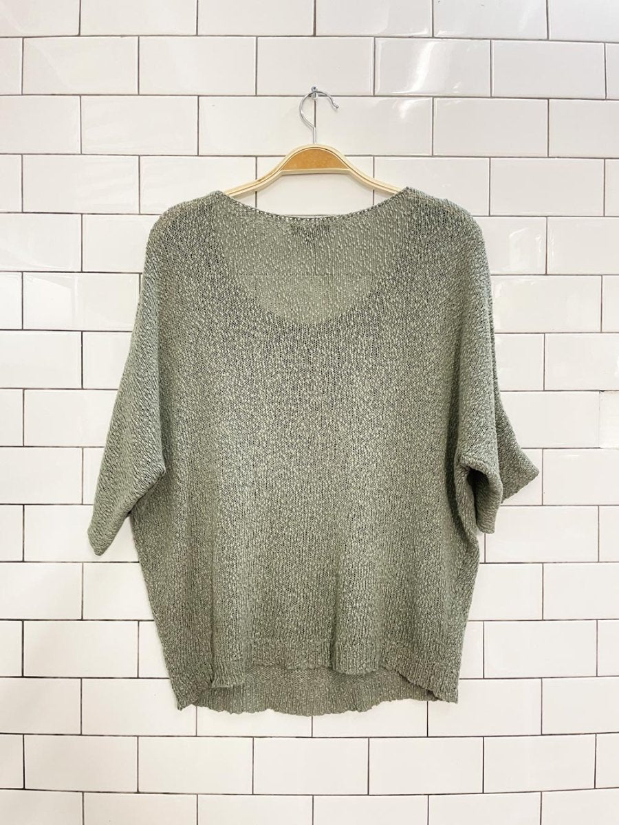 c'est moi sage slouchy knit top - good market thrift store