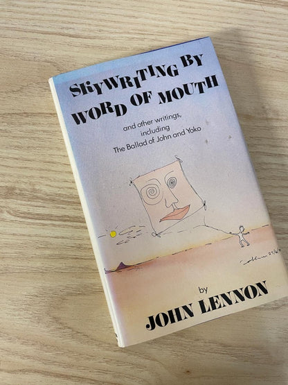 vintage 80s beatles skywriting by word of mouth john and yoko book - good market thrift store