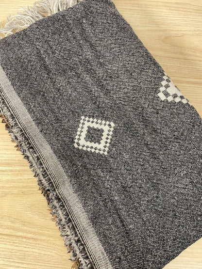 community 100% wool blanket scarf