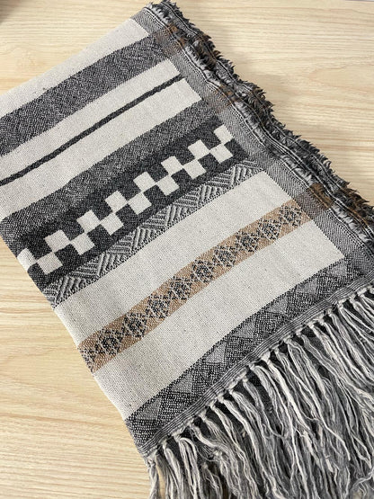 community 100% wool blanket scarf
