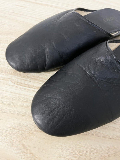 vintage eaton leather slipper - good market thrift store