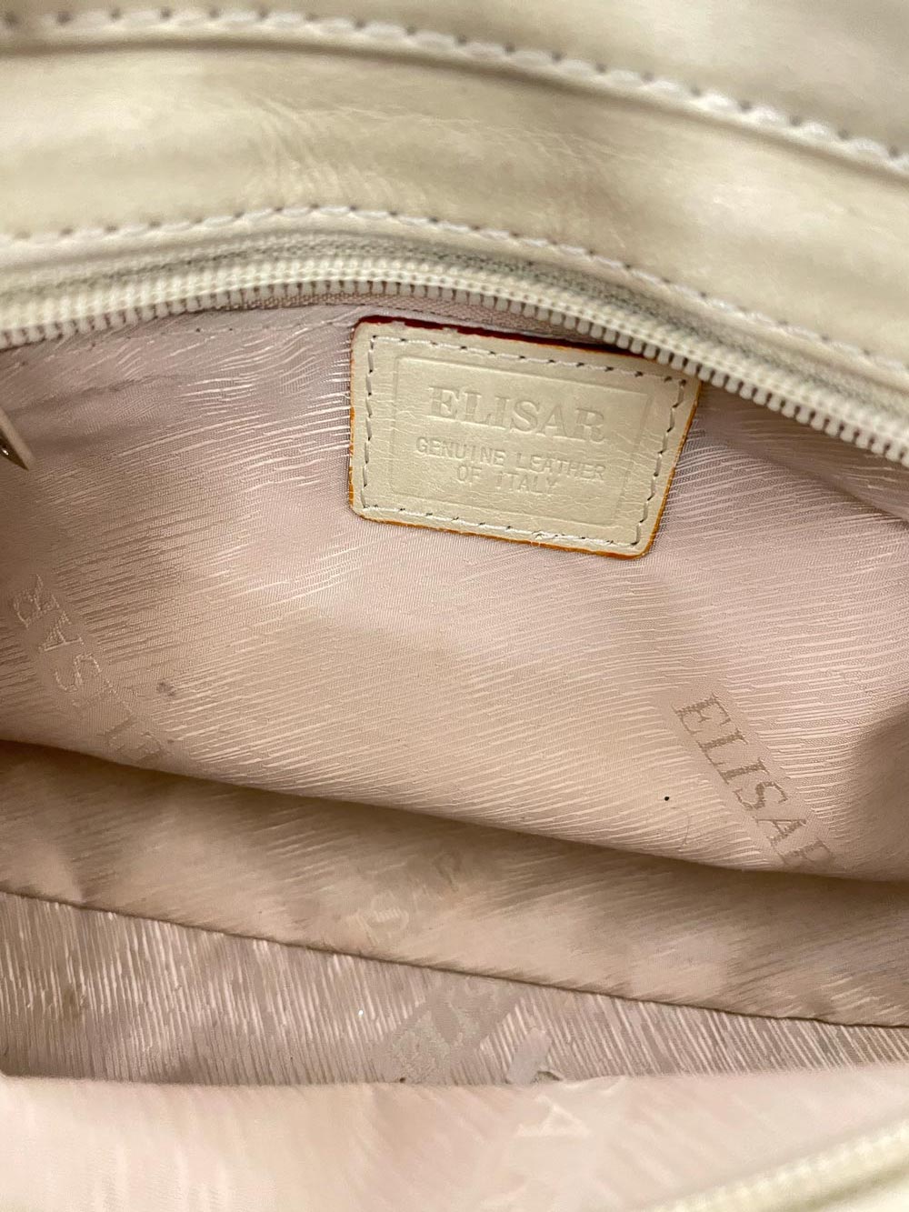 y2k elisar leather mini baguette bag