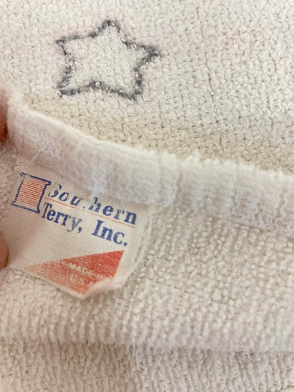 vintage made in usa southern terry baby lamb chop bath towel - good market thrift store