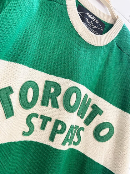 reebok x roger edwards nostalgic toronto st pats sweater - good market thrift store
