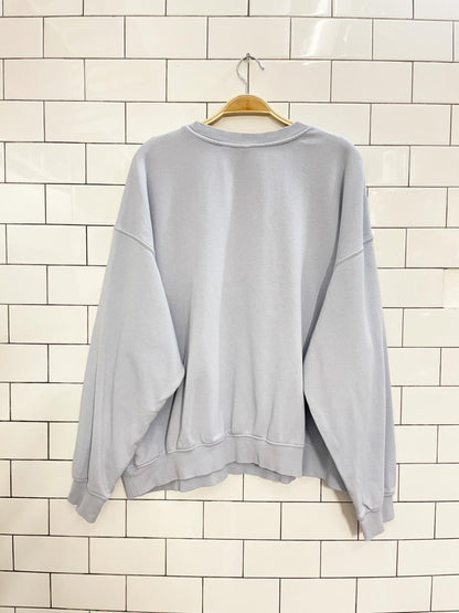 x2 h&m x disney bambi embroidered sweatshirt + sweat pants set - good market thrift store