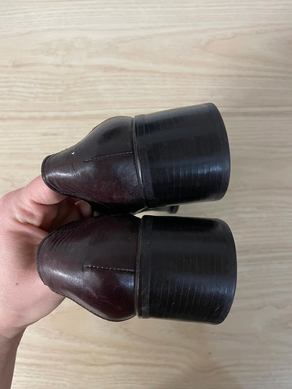 vintage 90s nine west buckle leather loafer - good market thrift store