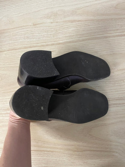 vintage 90s nine west buckle leather loafer - good market thrift store