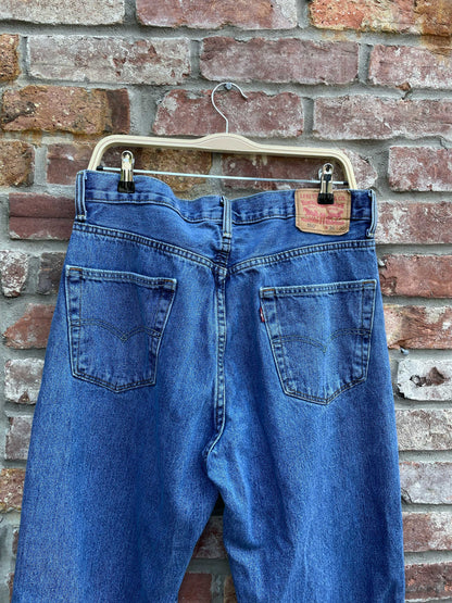 vintage levi's 550 loose relaxed fit jeans