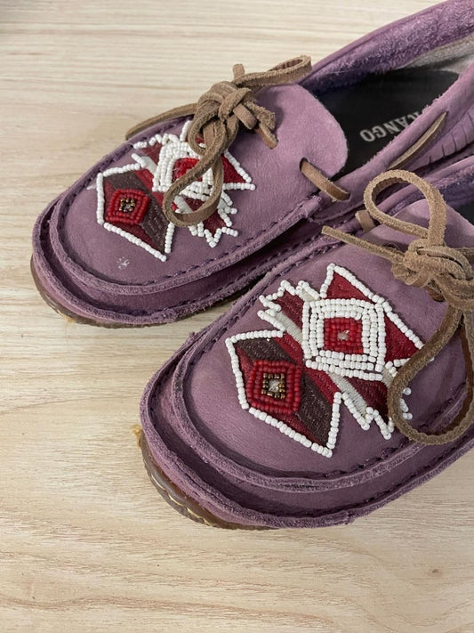 durango santa fe beaded leather moccasin shoes - good market thrift store