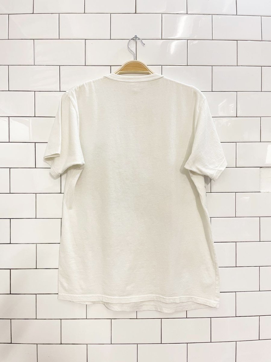 vintage 90s marci lipman x robert kitchen tennis graphic tee - good market thrift store