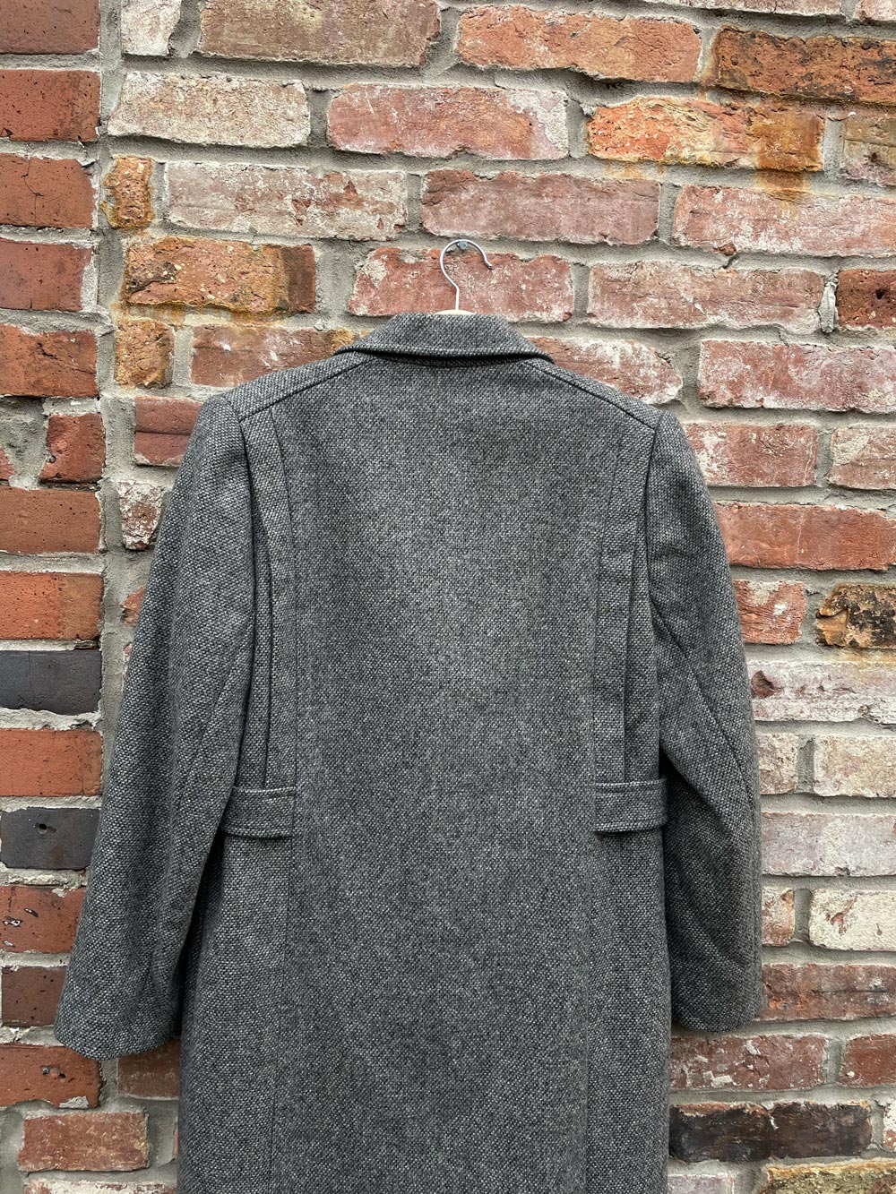 vintage alarna union made in usa long wool coat