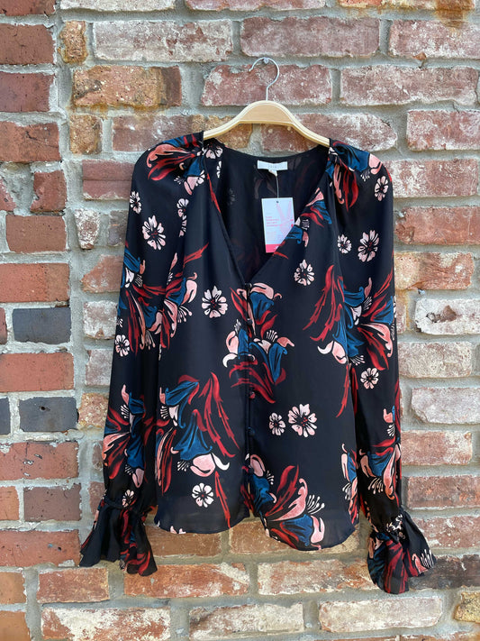 joie 2023 boyana silk blouse