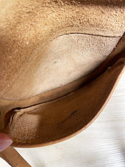 vintage 90s northern reflections leather crossbody - good market thrift store