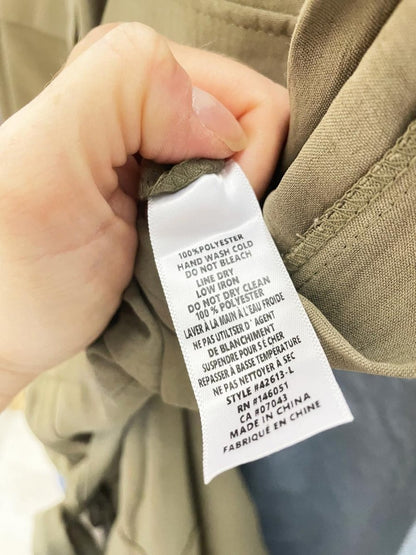 monteau safari belted cargo wide leg jumpsuit - good market thrift store