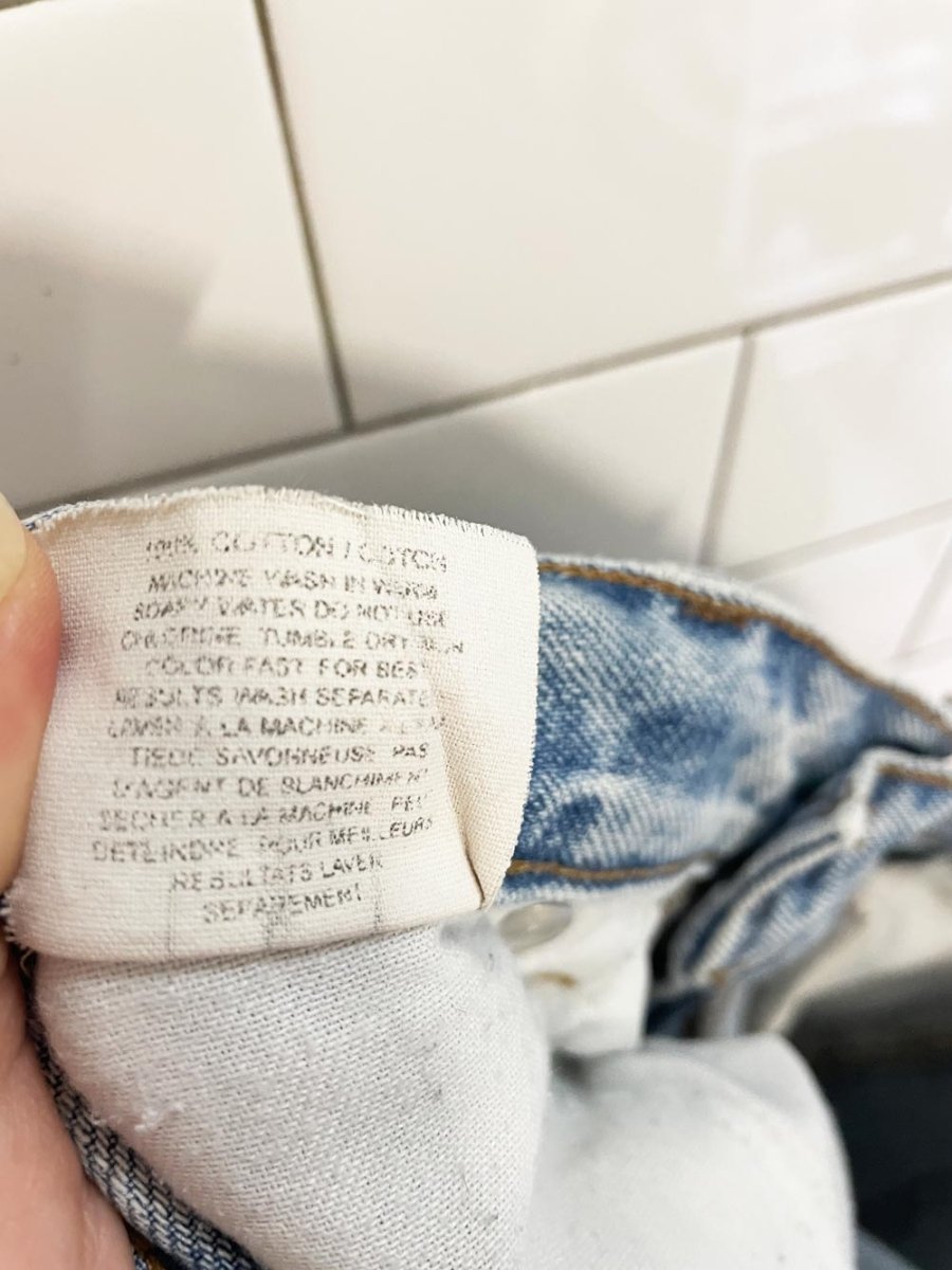 vintage 90s tommy hilfiger baggy tapered freedom jeans - good market thrift store