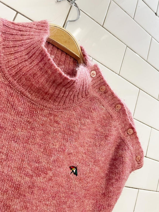 vintage arnold palmer knit sleeveless sweater - good market thrift store