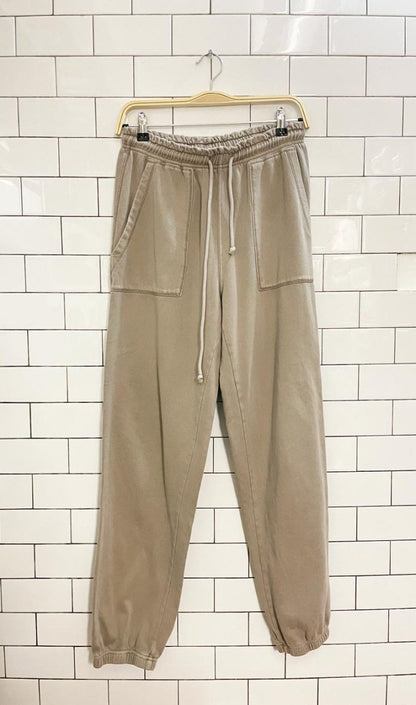 harlow neutral lounge jogger - good market thrift store