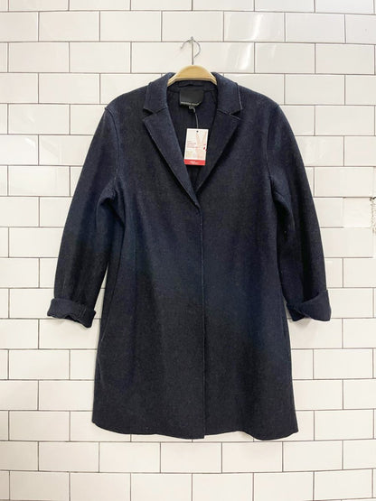 banana republic wool - blend spring jacket - good market thrift store