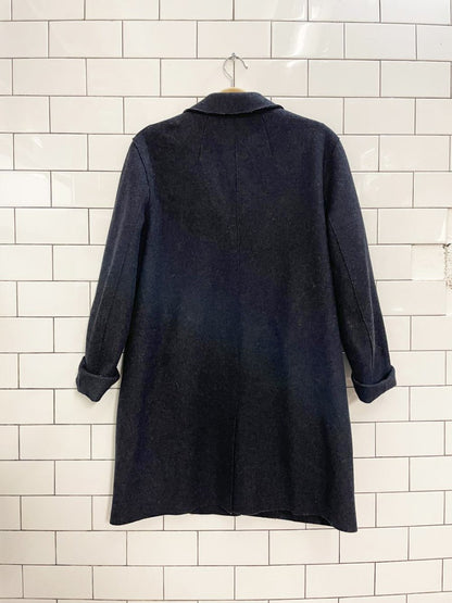 banana republic wool - blend spring jacket - good market thrift store