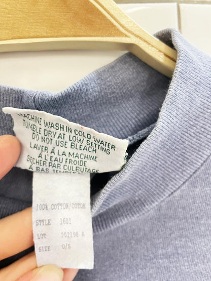 vintage 90s boca authentic perfectly faded logo long sleeve top - good market thrift store