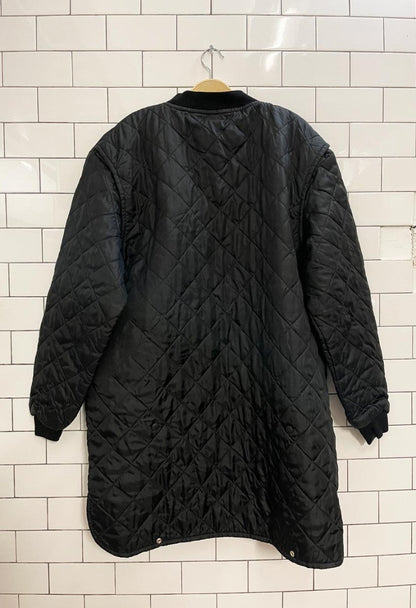 vintage full zip + snap liner coat - good market thrift store