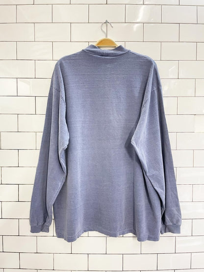 vintage 90s boca authentic perfectly faded logo long sleeve top - good market thrift store