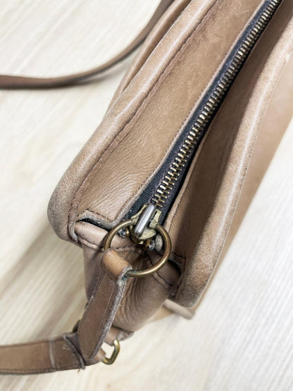 vintage 80s coach NYC swagger leather bag - good market thrift store