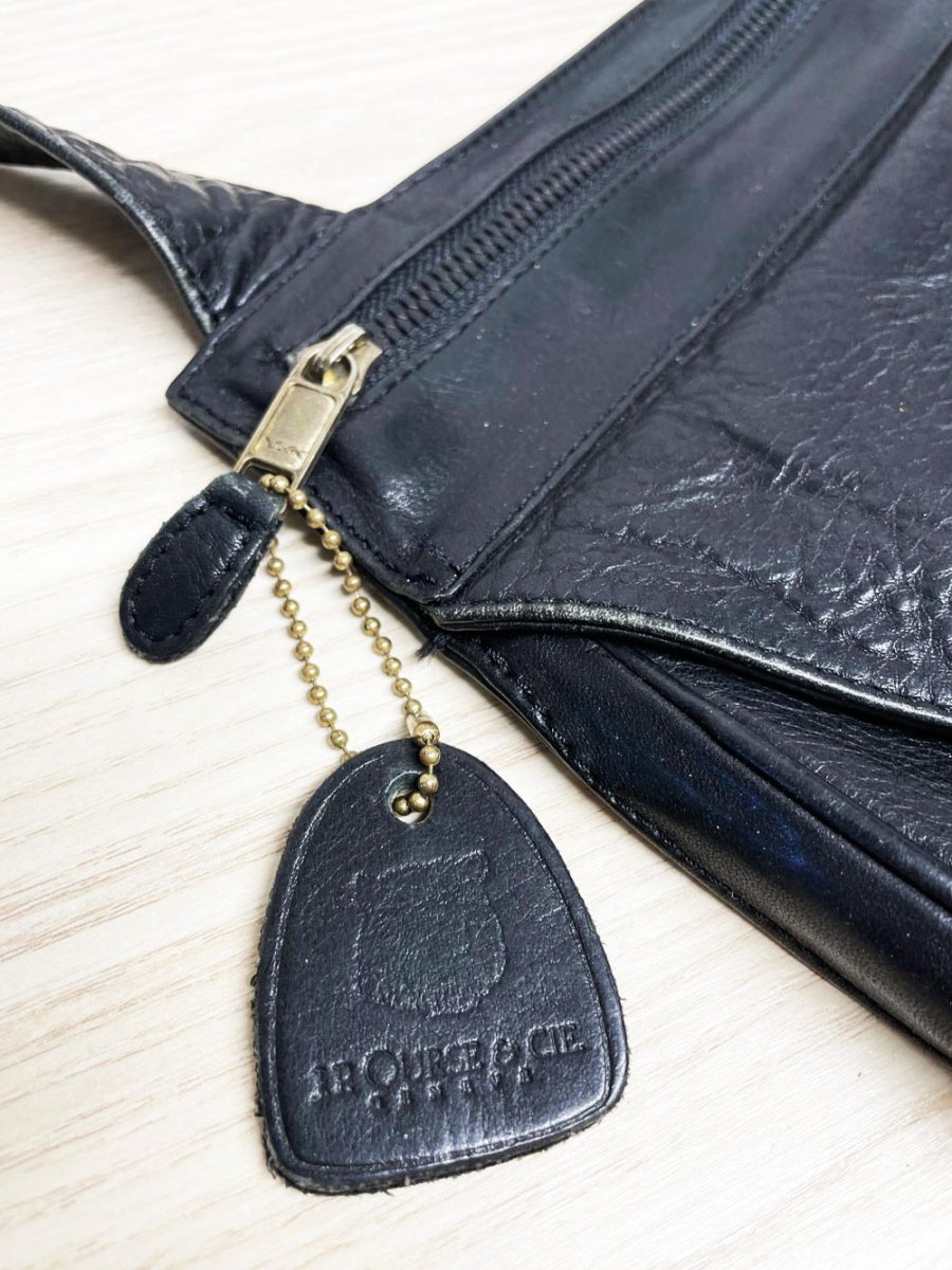 jp ourse & cie leather saddle crossbody bag - good market thrift store