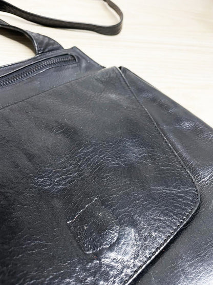 jp ourse & cie leather saddle crossbody bag - good market thrift store