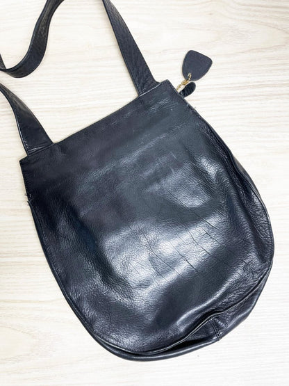 jp ourse & cie leather saddle crossbody bag - good market thrift store