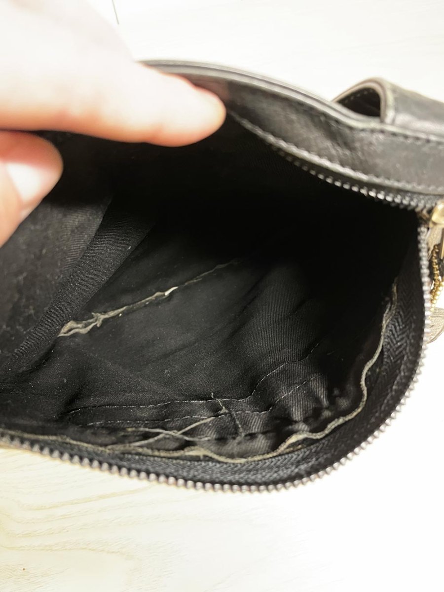 jp ourse & cie leather saddle crossbody bag - good market thrift store