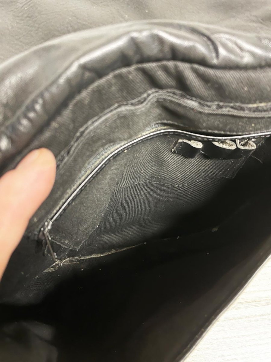 jp ourse & cie leather saddle crossbody bag - good market thrift store